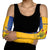 Personalised Barbados Emancipation Day Arm Sleeves Coat of Arms and Map National Flag Style - Wonder Print Shop