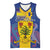 Personalised Barbados Emancipation Day Basketball Jersey Coat of Arms and Map National Flag Style - Wonder Print Shop