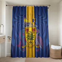 Barbados Emancipation Day Bathroom Set Coat of Arms and Map National Flag Style - Wonder Print Shop