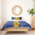 Barbados Emancipation Day Bedding Set Coat of Arms and Map National Flag Style - Wonder Print Shop