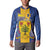 Personalised Barbados Emancipation Day Button Sweatshirt Coat of Arms and Map National Flag Style - Wonder Print Shop