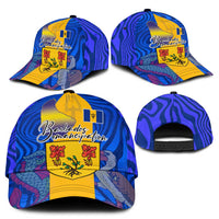 Barbados Emancipation Day Classic Cap Coat of Arms and Map National Flag Style - Wonder Print Shop