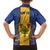 Personalised Barbados Emancipation Day Hawaiian Shirt Coat of Arms and Map National Flag Style - Wonder Print Shop