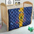Barbados Emancipation Day Quilt Coat of Arms and Map National Flag Style - Wonder Print Shop