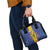 Barbados Emancipation Day Shoulder Handbag Coat of Arms and Map National Flag Style - Wonder Print Shop