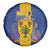 Barbados Emancipation Day Spare Tire Cover Coat of Arms and Map National Flag Style - Wonder Print Shop