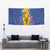 Barbados Emancipation Day Tapestry Coat of Arms and Map National Flag Style - Wonder Print Shop