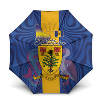 Barbados Emancipation Day Umbrella Coat of Arms and Map National Flag Style - Wonder Print Shop