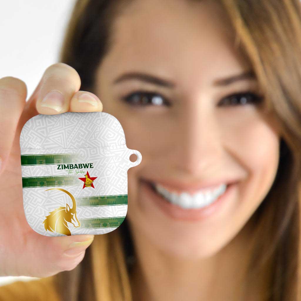Zimbabwe Rugby The Champions 2025 AirPods Case The Gold Sables Version - Wonder Print Shop