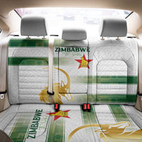 Zimbabwe Rugby The Champions 2025 Back Car Seat Cover The Gold Sables Version - Wonder Print Shop