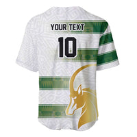 Custom Zimbabwe Rugby The Champions 2025 Baseball Jersey The Gold Sables Version - Wonder Print Shop