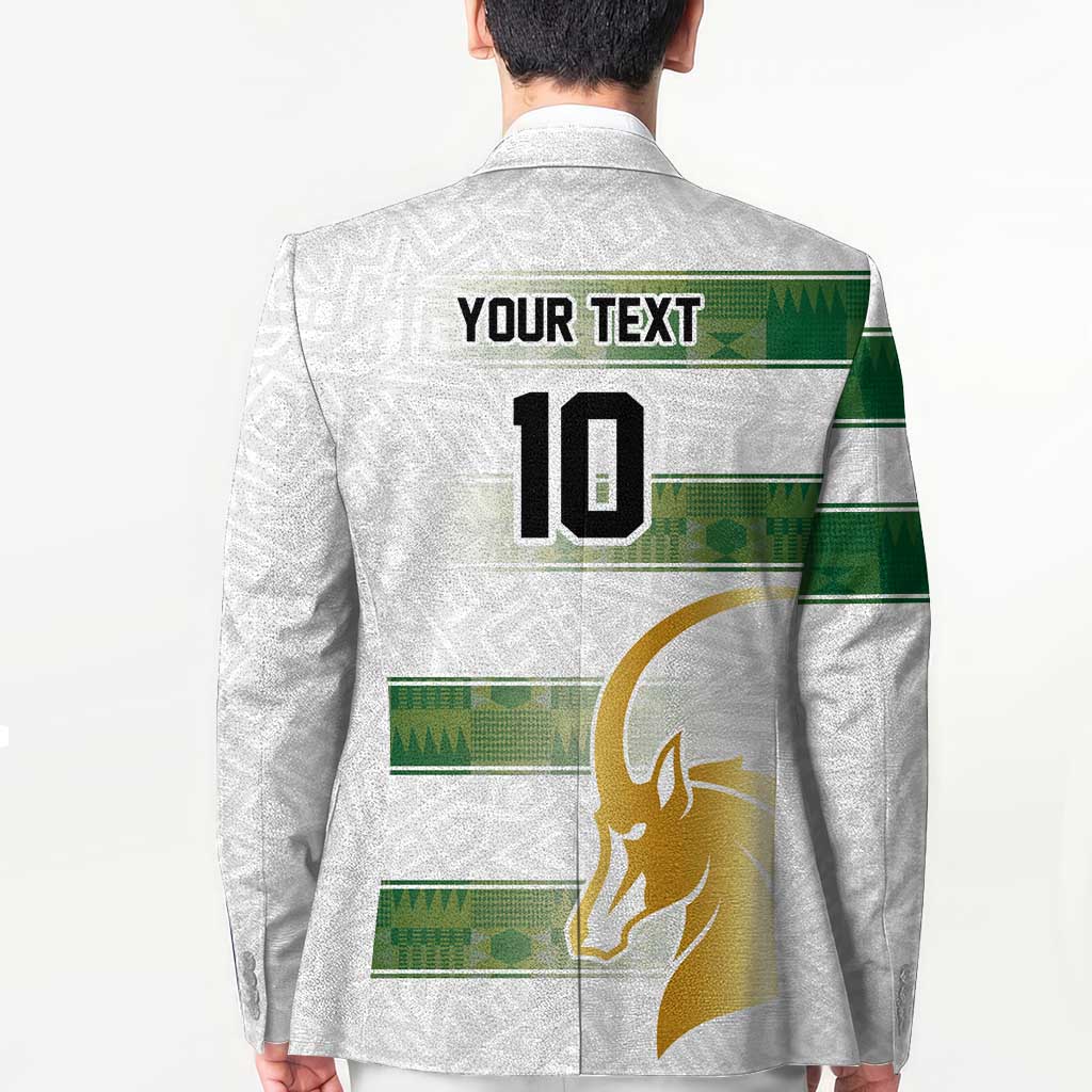 Custom Zimbabwe Rugby The Champions 2025 Blazer The Gold Sables Version - Wonder Print Shop