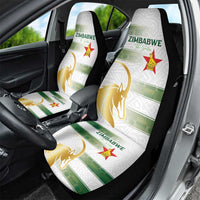 Zimbabwe Rugby The Champions 2025 Car Seat Cover The Gold Sables Version - Wonder Print Shop