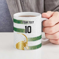 Custom Zimbabwe Rugby The Champions 2025 Ceramic Mug The Gold Sables Version - Wonder Print Shop