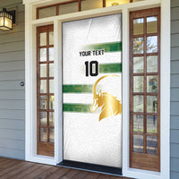 Custom Zimbabwe Rugby The Champions 2025 Door Cover The Gold Sables Version - Wonder Print Shop