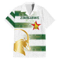Custom Zimbabwe Rugby The Champions 2025 Family Matching Mermaid Dress and Hawaiian Shirt The Gold Sables Version - Wonder Print Shop