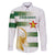 Custom Zimbabwe Rugby The Champions 2025 Family Matching Off The Shoulder Long Sleeve Dress and Hawaiian Shirt The Gold Sables Version - Wonder Print Shop