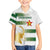 Custom Zimbabwe Rugby The Champions 2025 Family Matching Off The Shoulder Long Sleeve Dress and Hawaiian Shirt The Gold Sables Version - Wonder Print Shop