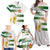 Custom Zimbabwe Rugby The Champions 2025 Family Matching Off Shoulder Maxi Dress and Hawaiian Shirt The Gold Sables Version - Wonder Print Shop