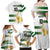 Custom Zimbabwe Rugby The Champions 2025 Family Matching Off Shoulder Maxi Dress and Hawaiian Shirt The Gold Sables Version - Wonder Print Shop