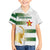 Custom Zimbabwe Rugby The Champions 2025 Family Matching Short Sleeve Bodycon Dress and Hawaiian Shirt The Gold Sables Version - Wonder Print Shop