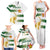 Custom Zimbabwe Rugby The Champions 2025 Family Matching Tank Maxi Dress and Hawaiian Shirt The Gold Sables Version - Wonder Print Shop
