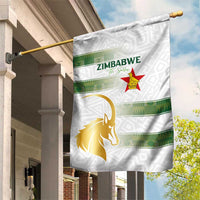 Zimbabwe Rugby The Champions 2025 Garden Flag The Gold Sables Version - Wonder Print Shop