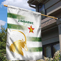Zimbabwe Rugby The Champions 2025 Garden Flag The Gold Sables Version - Wonder Print Shop
