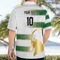 Custom Zimbabwe Rugby The Champions 2025 Hawaiian Shirt The Gold Sables Version - Wonder Print Shop