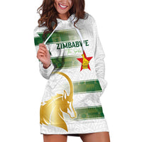 Custom Zimbabwe Rugby The Champions 2025 Hoodie Dress The Gold Sables Version - Wonder Print Shop