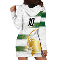 Custom Zimbabwe Rugby The Champions 2025 Hoodie Dress The Gold Sables Version - Wonder Print Shop