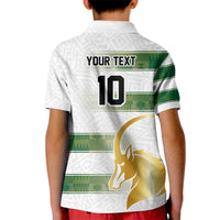 Custom Zimbabwe Rugby The Champions 2025 Kid Polo Shirt The Gold Sables Version - Wonder Print Shop