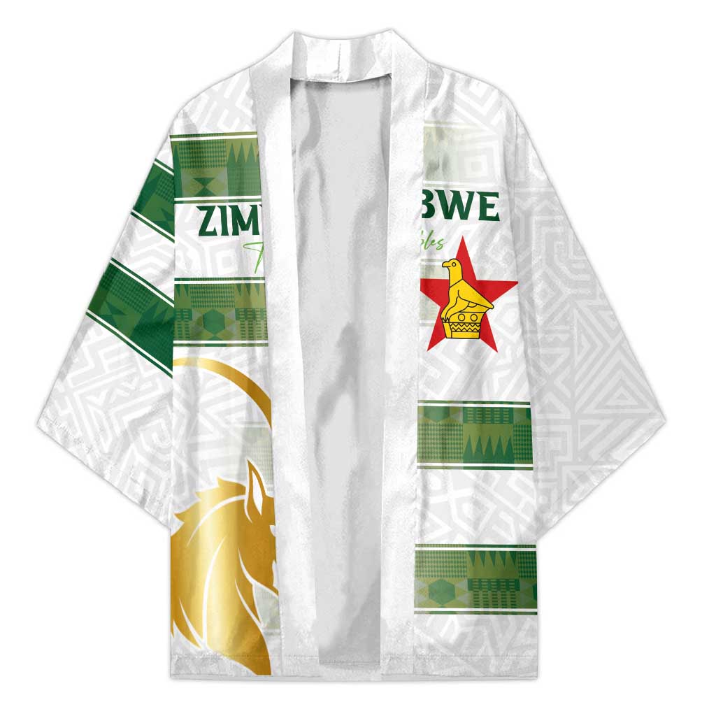 Custom Zimbabwe Rugby The Champions 2025 Kimono The Gold Sables Version - Wonder Print Shop