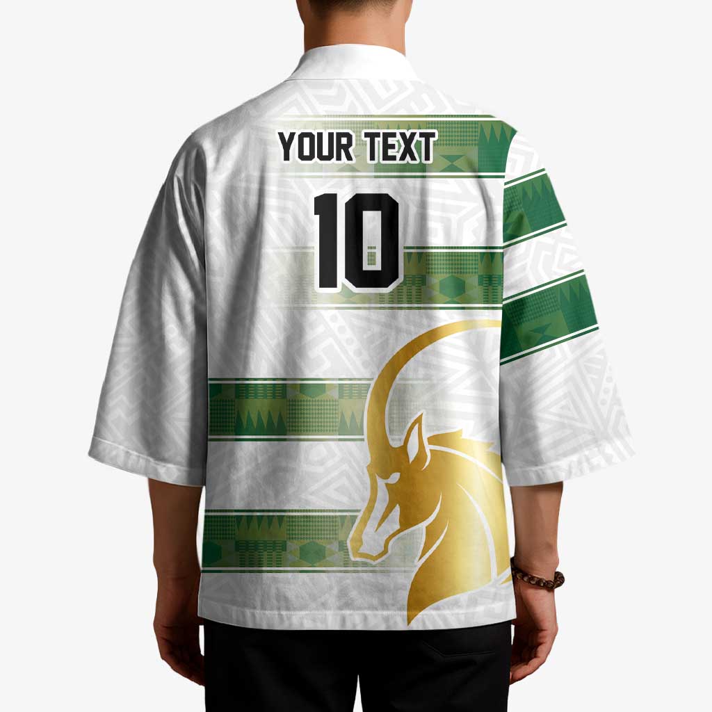 Custom Zimbabwe Rugby The Champions 2025 Kimono The Gold Sables Version - Wonder Print Shop