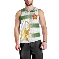 Custom Zimbabwe Rugby The Champions 2025 Men Tank Top The Gold Sables Version - Wonder Print Shop