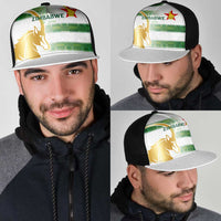 Zimbabwe Rugby The Champions 2025 Mesh Trucker Cap The Gold Sables Version - Wonder Print Shop