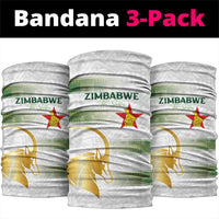 Zimbabwe Rugby The Champions 2025 Neck Gaiter The Gold Sables Version - Wonder Print Shop