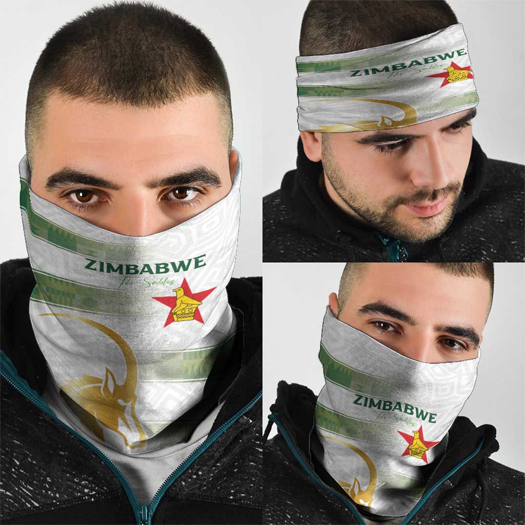 Zimbabwe Rugby The Champions 2025 Neck Gaiter The Gold Sables Version - Wonder Print Shop