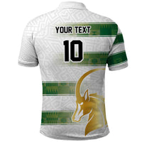 Custom Zimbabwe Rugby The Champions 2025 Polo Shirt The Gold Sables Version - Wonder Print Shop