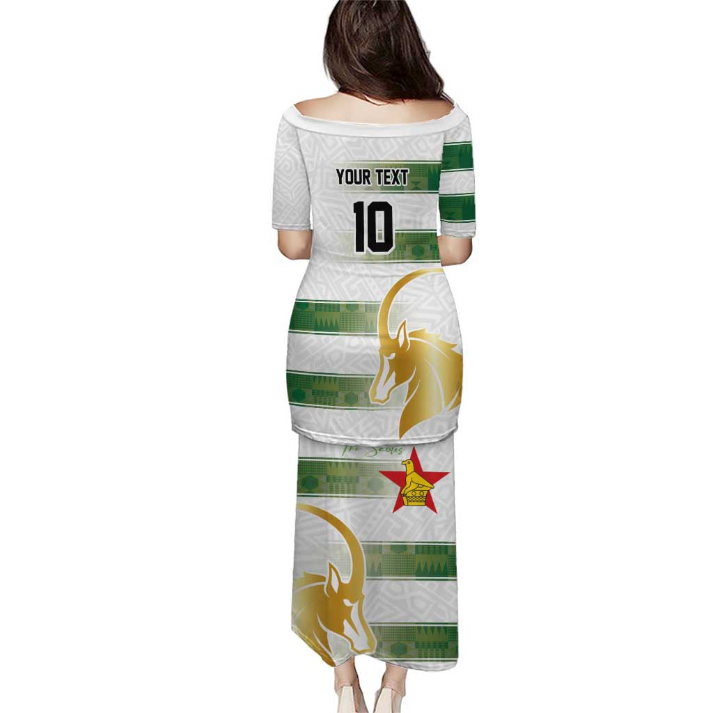 Custom Zimbabwe Rugby The Champions 2025 Puletasi The Gold Sables Version - Wonder Print Shop