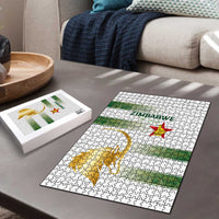 Zimbabwe Rugby The Champions 2025 Puzzle The Gold Sables Version - Wonder Print Shop