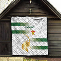 Zimbabwe Rugby The Champions 2025 Quilt The Gold Sables Version - Wonder Print Shop