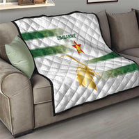 Zimbabwe Rugby The Champions 2025 Quilt The Gold Sables Version - Wonder Print Shop