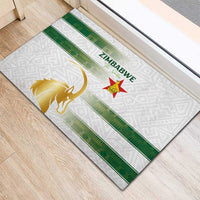 Zimbabwe Rugby The Champions 2025 Rubber Doormat The Gold Sables Version - Wonder Print Shop
