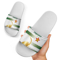 Zimbabwe Rugby The Champions 2025 Slide Sandals The Gold Sables Version - Wonder Print Shop