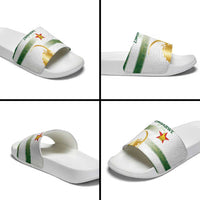 Zimbabwe Rugby The Champions 2025 Slide Sandals The Gold Sables Version - Wonder Print Shop