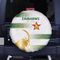 Zimbabwe Rugby The Champions 2025 Spare Tire Cover The Gold Sables Version - Wonder Print Shop