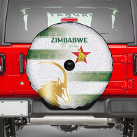 Zimbabwe Rugby The Champions 2025 Spare Tire Cover The Gold Sables Version - Wonder Print Shop