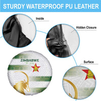 Zimbabwe Rugby The Champions 2025 Spare Tire Cover The Gold Sables Version - Wonder Print Shop