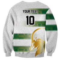 Custom Zimbabwe Rugby The Champions 2025 Sweatshirt The Gold Sables Version - Wonder Print Shop